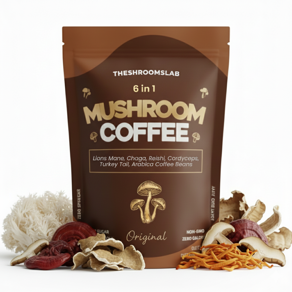 Organic Mushroom Arabica Coffee – Energy, Focus & Immunity